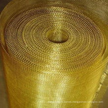 Copper Square Wire Mesh / Brass Woven Wire Mesh